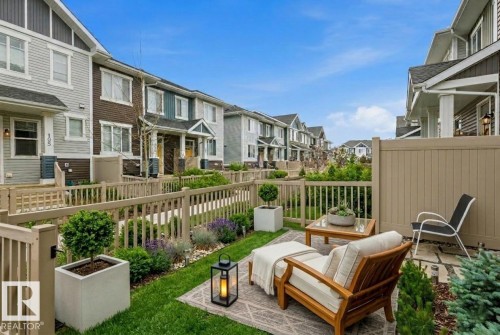 Balcony with a residential view - #127 2905 141 Street, Edmonton, AB - Outdoor