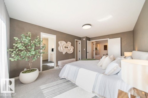 52 Rhea Crescent, St. Albert, AB - Indoor Photo Showing Bedroom