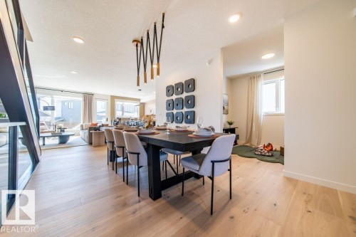 52 Rhea Crescent, St. Albert, AB - Indoor Photo Showing Dining Room