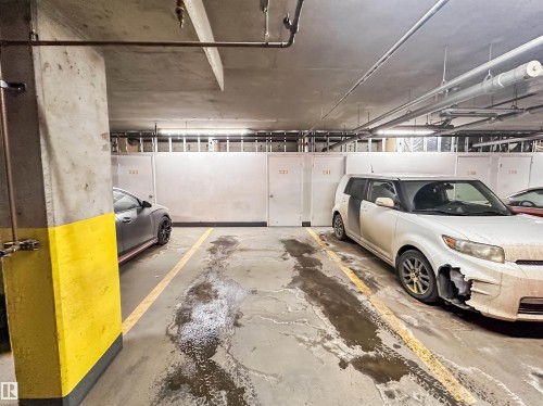 121 10121 80 Avenue, Edmonton, AB - Indoor Photo Showing Garage