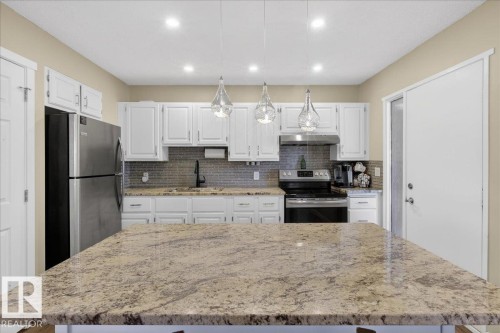 635 Millbourne Road E, Edmonton, AB - Indoor Photo Showing Kitchen With Upgraded Kitchen