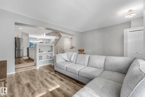 2652 Chokecherry Lane, Edmonton, AB - Indoor Photo Showing Living Room