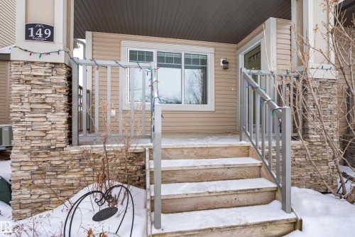 Property entrance - 149 Hawks Ridge Boulevard, Edmonton, AB - Outdoor