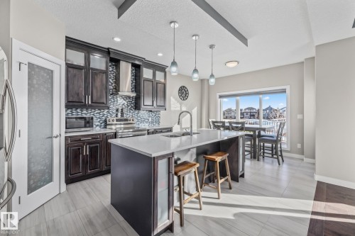 7 Southbridge Drive, Calmar, AB - Indoor Photo Showing Kitchen With Upgraded Kitchen