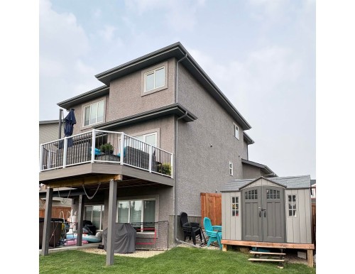 7 Southbridge Drive, Calmar, AB - Outdoor With Deck Patio Veranda With Exterior