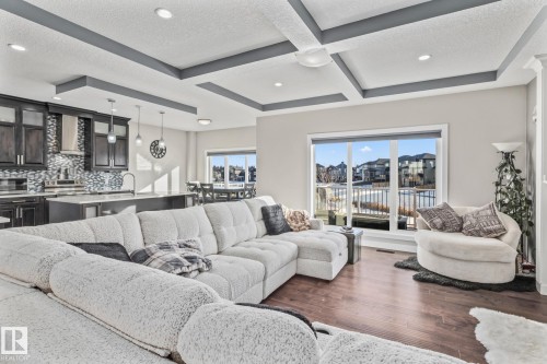 7 Southbridge Drive, Calmar, AB - Indoor Photo Showing Living Room