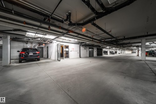 View of parking deck - 237 278 Suder Greens Drive, Edmonton, AB - Indoor Photo Showing Garage
