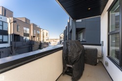 The deck just outside of the Kitchen and dinning area. Not to be confused with the rooftop patio that is still to come! - 