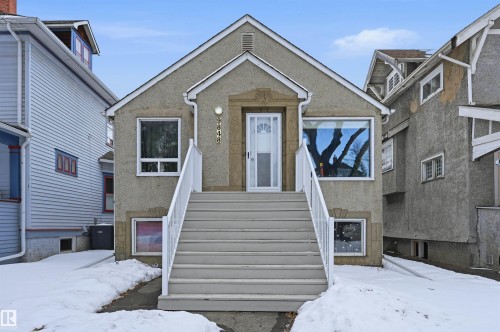 9848 87 Avenue, Edmonton, AB - Outdoor With Facade