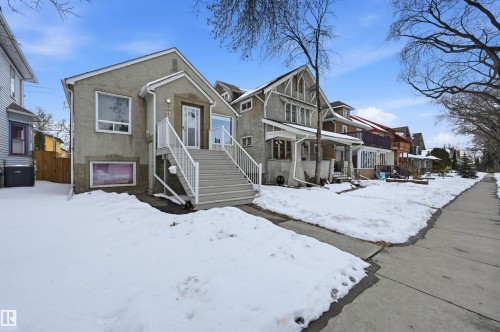 9848 87 Avenue, Edmonton, AB - Outdoor With Facade