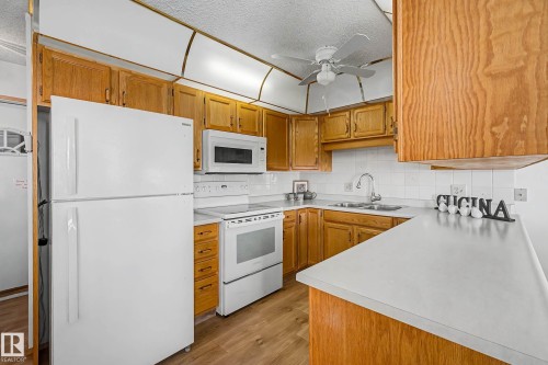 41 903 109 Street Nw, Edmonton, AB - Indoor Photo Showing Kitchen With Double Sink