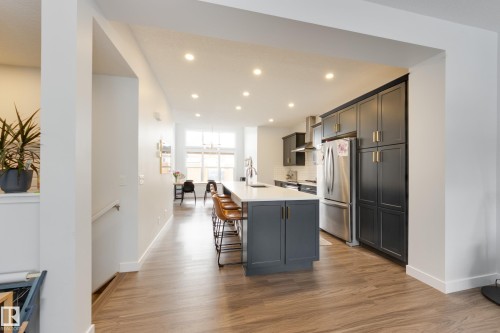 22341 93A Avenue, Edmonton, AB - Indoor Photo Showing Kitchen With Stainless Steel Kitchen