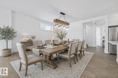 10038 142 Street, Edmonton, AB - Indoor Photo Showing Dining Room