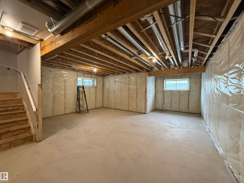 Basement with healthy amount of natural light - 3158 Magpie Way, Edmonton, AB - Indoor Photo Showing Basement