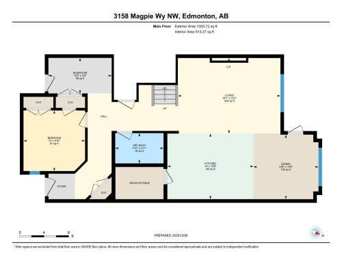 View of property floor plan - 3158 Magpie Way, Edmonton, AB - Other