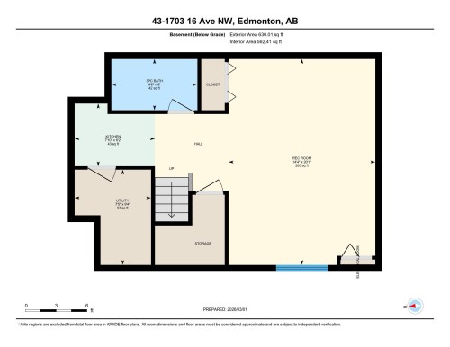 View of property floor plan - 43 1703 16 Avenue, Edmonton, AB - Other