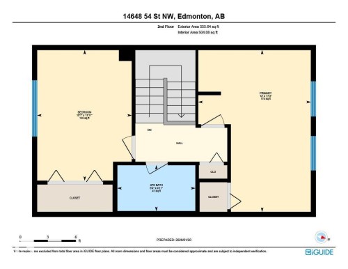 View of home floor plan - 14648 54 Street, Edmonton, AB - Other
