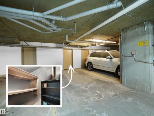 422 5816 Mullen Place, Edmonton, AB - Indoor Photo Showing Garage