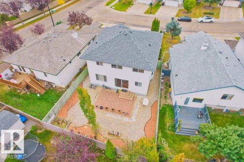 Aerial view of residential area - 11608 11A Avenue, Edmonton, AB - Outdoor With View