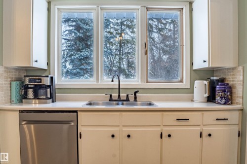 38 Gresham Boulevard, St. Albert, AB - Indoor Photo Showing Kitchen With Double Sink