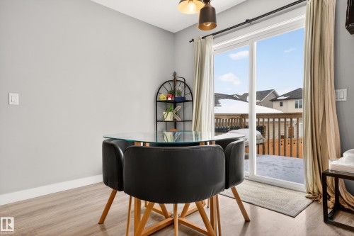 48 Sierra Wynd, Fort Saskatchewan, AB - Indoor Photo Showing Dining Room