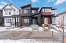 View of contemporary home - 8652 Edgemont Link Link, Edmonton, AB  - Outdoor With Facade 