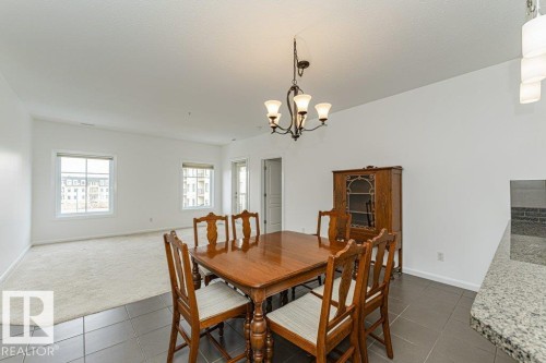 302 160 Magrath Road, Edmonton, AB - Indoor Photo Showing Dining Room