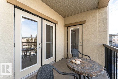 302 160 Magrath Road, Edmonton, AB - Outdoor With Deck Patio Veranda With Exterior