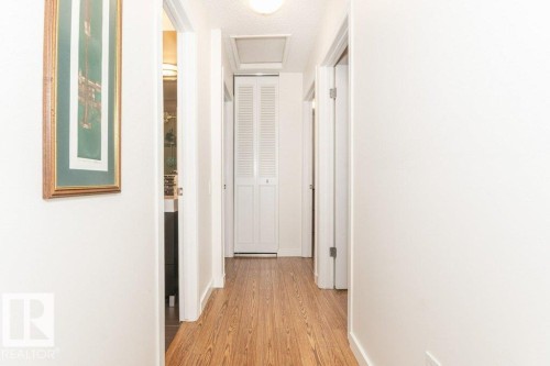 upstairs leading to the three bedrooms. - 88 Hearthstone Nw, Edmonton, AB - Indoor Photo Showing Other Room