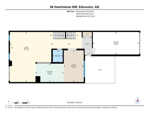 View of room layout - 88 Hearthstone Nw, Edmonton, AB - Other