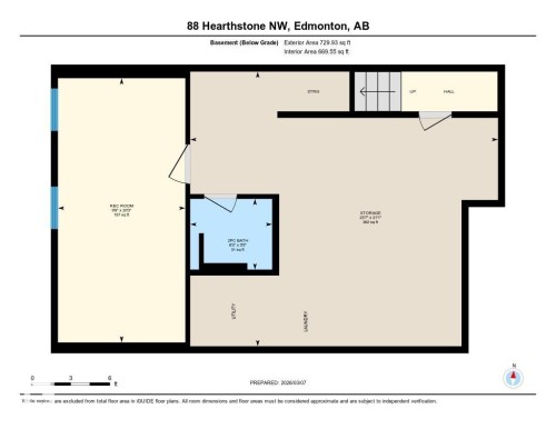 View of room layout - 88 Hearthstone Nw, Edmonton, AB - Other
