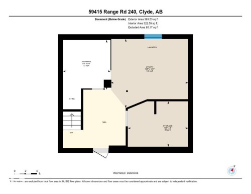 View of floor plan / room layout - 59415A Rg Rd 240, Rural Westlock County, AB - Other