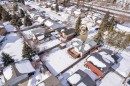 View of snowy aerial view - 8635 33 Avenue, Edmonton, AB  - Outdoor With View 