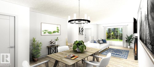 9614 90 Street, Edmonton, AB - Indoor Photo Showing Dining Room