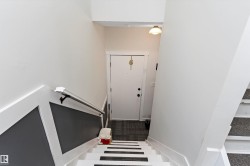 Stairs with baseboards - 