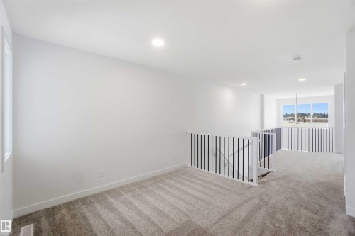Unfurnished room with carpet and recessed lighting - 19348 29 Avenue, Edmonton, AB - Indoor Photo Showing Other Room