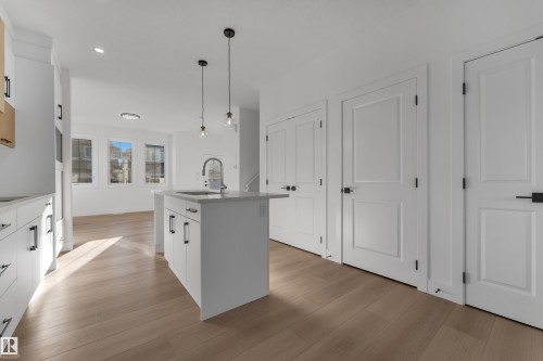 281 Munn Way, Leduc, AB - Indoor Photo Showing Kitchen With Upgraded Kitchen