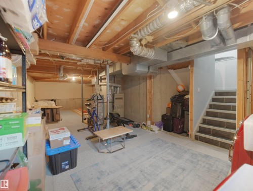 3611 30 Avenue, Edmonton, AB - Indoor Photo Showing Basement