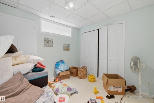 Basement Bedroom - 444 Breckenridge Lane Nw, Edmonton, AB - Indoor