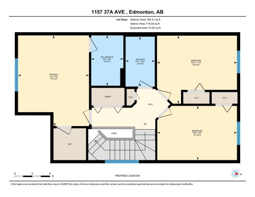 View of property floor plan - 1157 37 Avenue, Edmonton, AB - Other