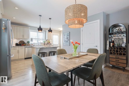12209 103 Street, Edmonton, AB - Indoor Photo Showing Dining Room