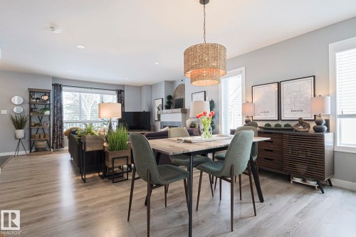 12209 103 Street, Edmonton, AB - Indoor Photo Showing Dining Room