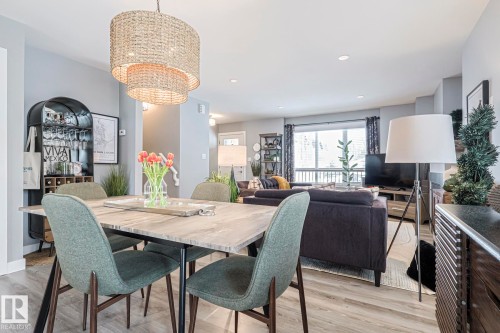 12209 103 Street, Edmonton, AB - Indoor Photo Showing Dining Room