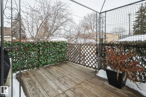 12209 103 Street, Edmonton, AB - Outdoor With Deck Patio Veranda