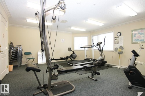 308 17150 94A Avenue, Edmonton, AB - Indoor Photo Showing Gym Room
