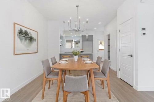 18816 28 Avenue, Edmonton, AB - Indoor Photo Showing Dining Room