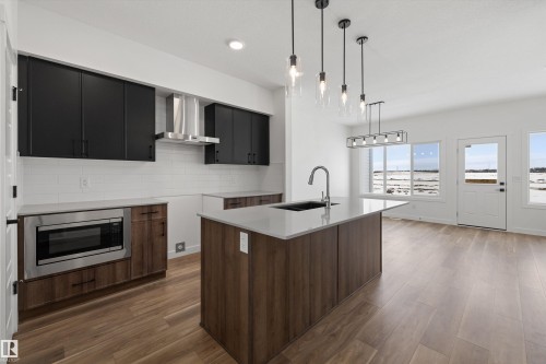 546 176 Avenue, Edmonton, AB - Indoor Photo Showing Kitchen With Upgraded Kitchen