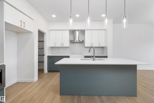 8732 183 Avenue, Edmonton, AB - Indoor Photo Showing Kitchen With Upgraded Kitchen