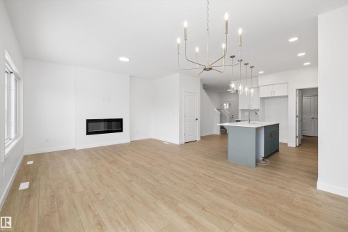 8732 183 Avenue, Edmonton, AB - Indoor With Fireplace