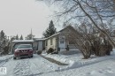 View of front facade featuring stucco siding - 4906 48 Street, Thorsby, AB  - Outdoor 